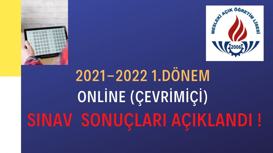 sinav sonuclari aciklandi